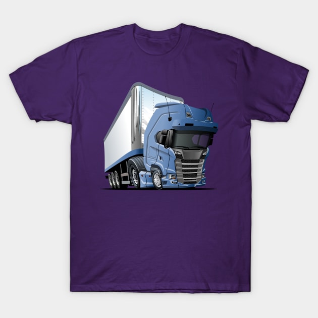 Cartoon truck T-Shirt by Mechanik